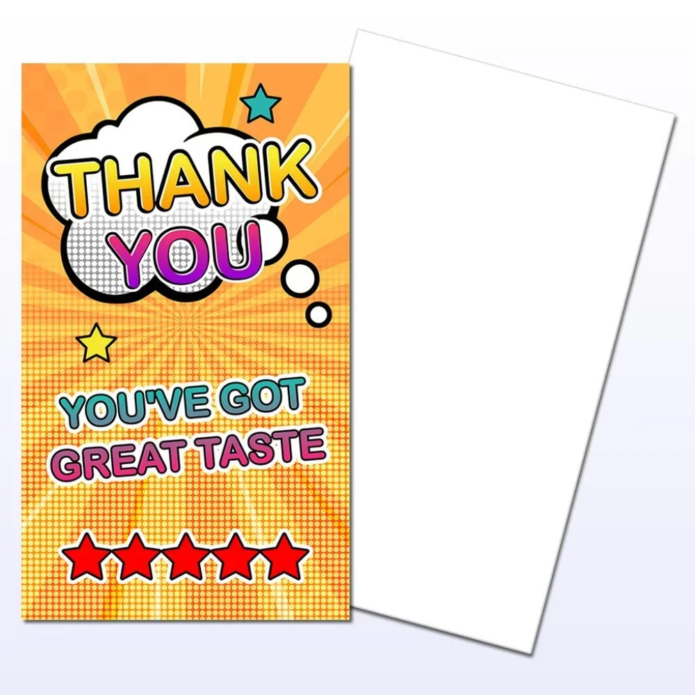 100 Thank You Cards